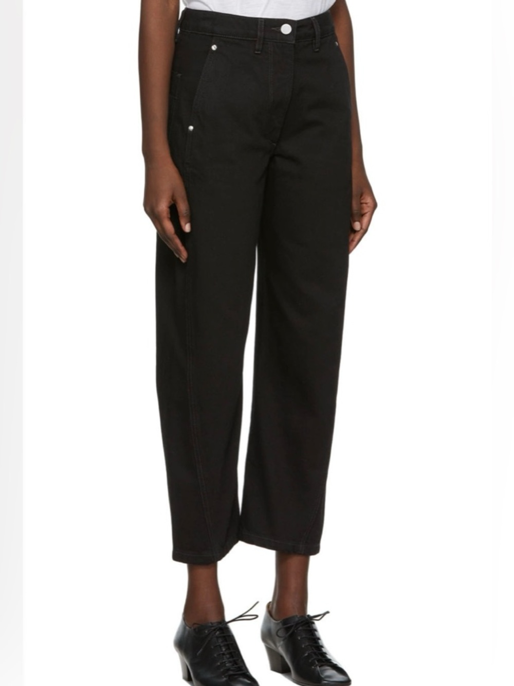 Lemaire Black Twisted Jeans. Size 34 - Picture 2 of 6